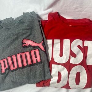 Puma & Nike XL Workout Shirts